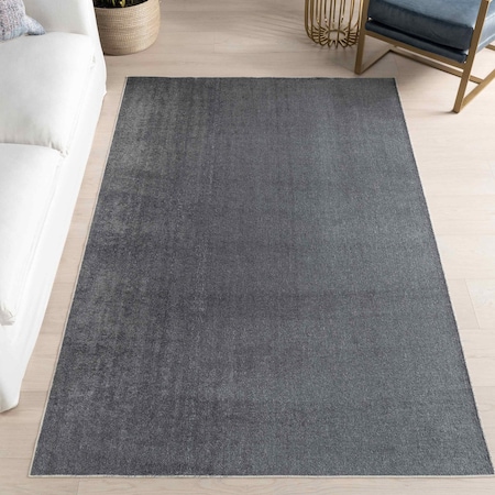 Nuloom Alena Solid Machine Washable Area Rug 9ft x 12ft GRHN17B-9012